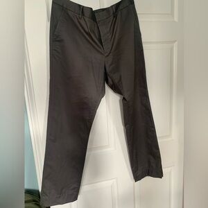 Bonobos Slim Fit Performance Dress Pants Dark Gray Men's Size 35 x 32